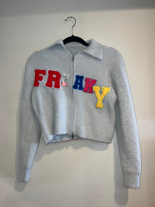 a very freaky zip up