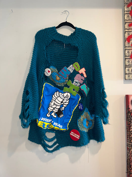 Who hurt u sweater